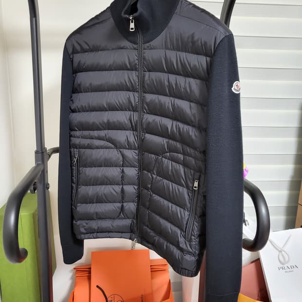 23FW 몽클레어 트리콧 니트패딩 L