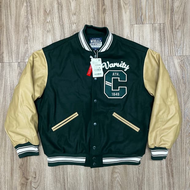 (새상품) 후아유 바시티 자켓 XL