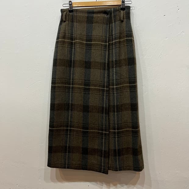 마가렛호웰 퓨어울 랩스커트 치마 Made in JAPAN