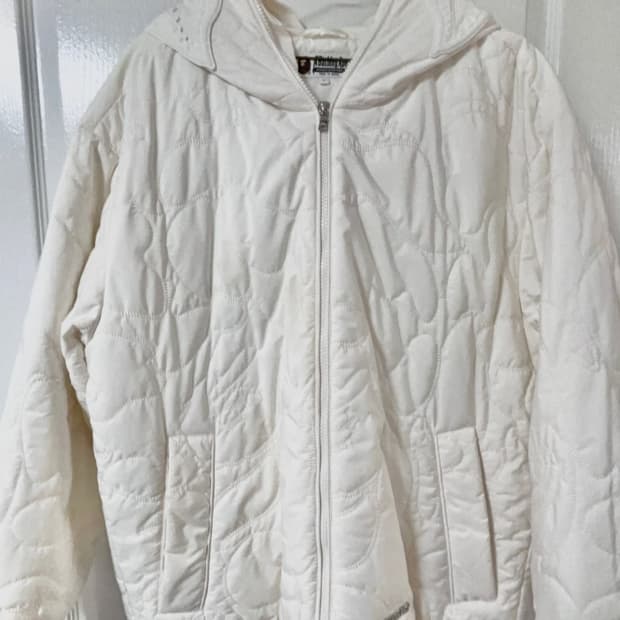 베이프 패딩 화이트 XL (105)