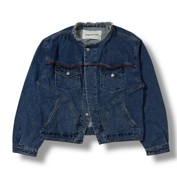앤더슨벨 레셔 웨스턴 데님 자켓