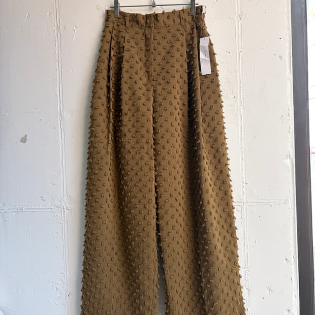 FRAMeWORK pompom detail pants
