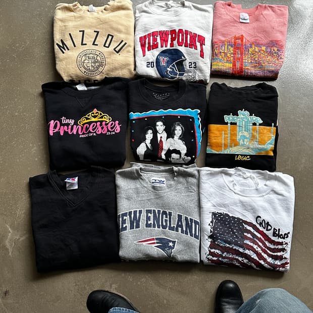 Vintage usa sweatshirt 맨투맨 다량 입고💢