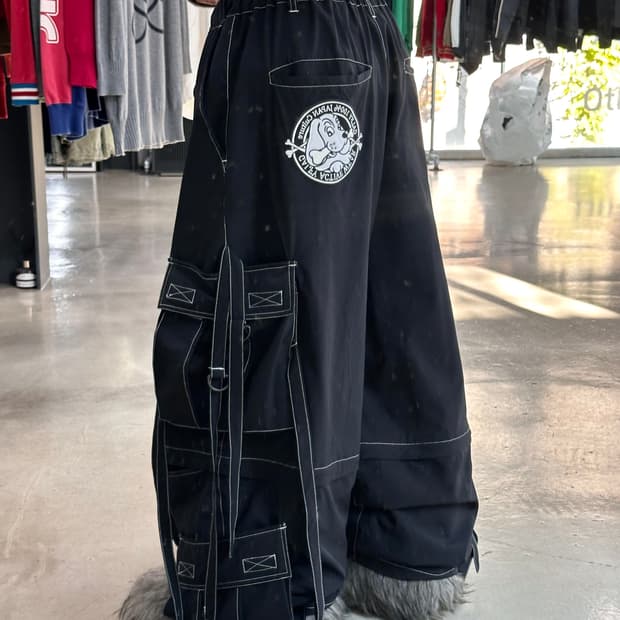 GALFY 올드스쿨 투웨이 스티치 3D멀티포켓 카고팬츠