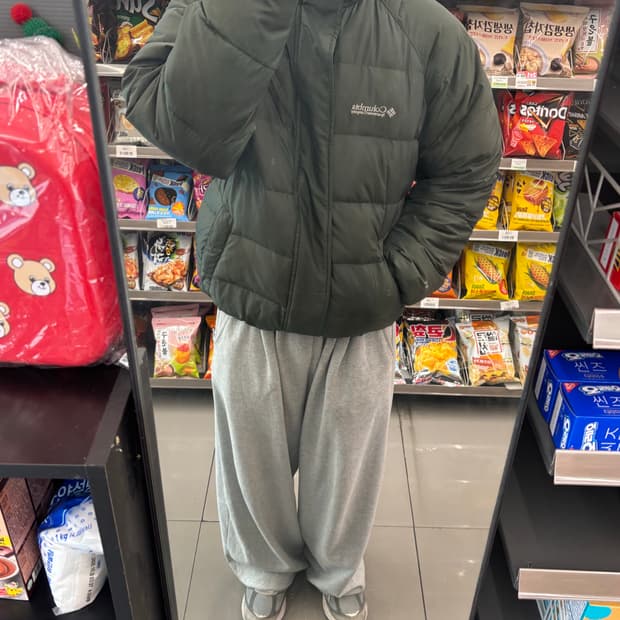 Columbia down puff jacket