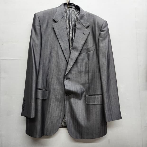 지방시 핀 스트라이프 블레이저 자켓 43R(L)