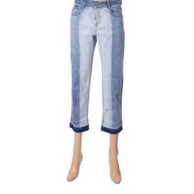 M) 써스데이아일랜드 데님 팬츠 / 워싱 컷팅