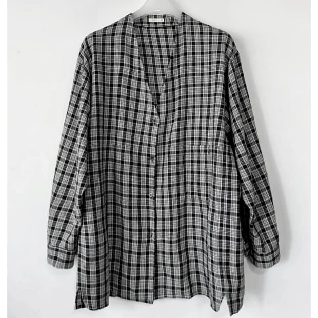 6397 노카라 체크 셔츠