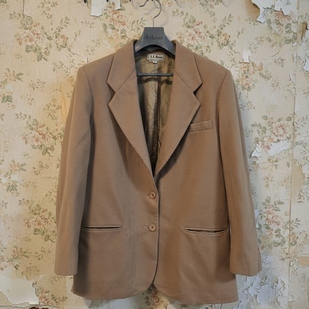 L.L.Bean 베이지 울 자켓 M