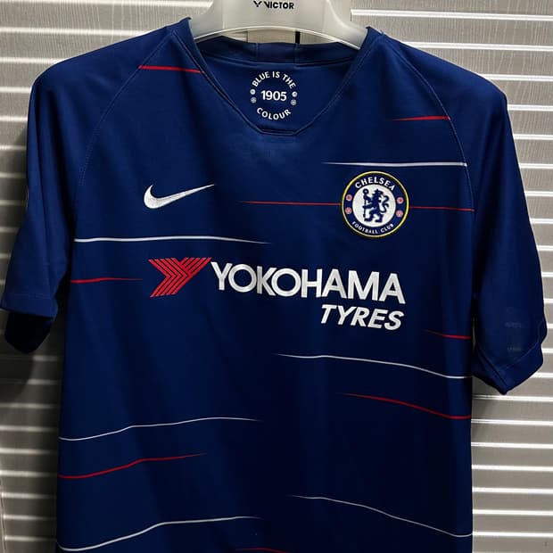 18-19 첼시 홈 아자르 유로파 유니폼