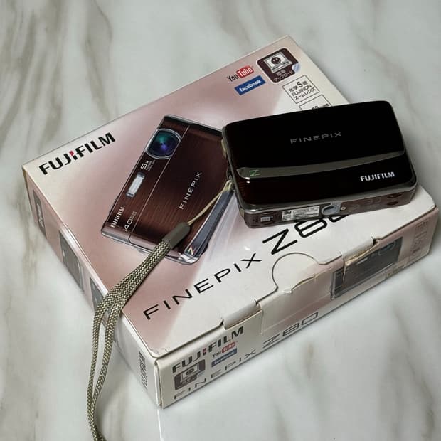 후지필름 FinePix Z80 빈티지 디카 풀박스 (작례 o)