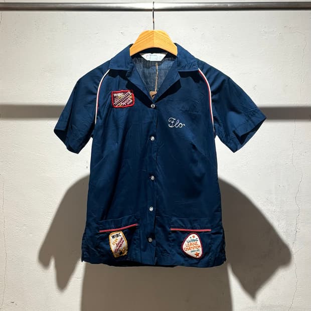 70’s milton bowling shirt
