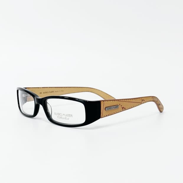 ALVIERO MARTINI 블랙 뿔테 데드스탁 빈티지안경