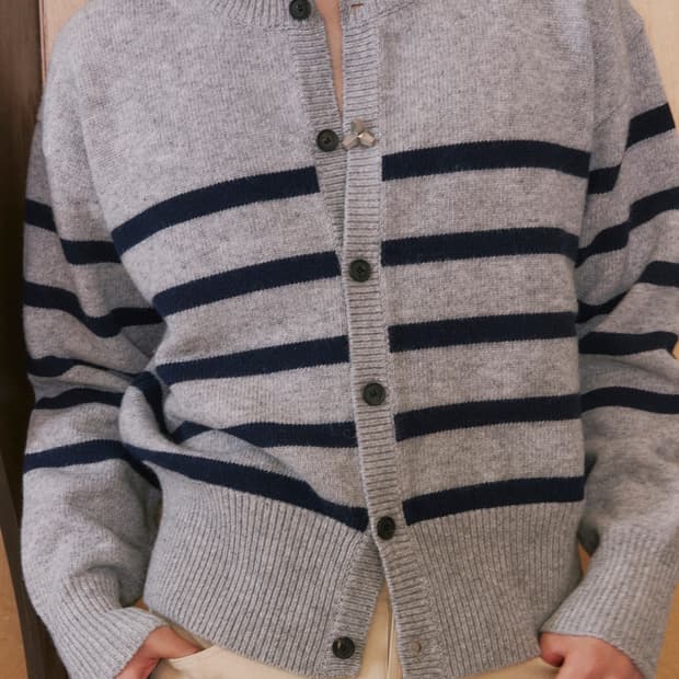 웨이비니스 스트라이프 가디건 3