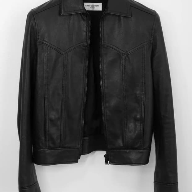 구매합니다)생로랑, 셀린느 웨스턴 레더자켓 