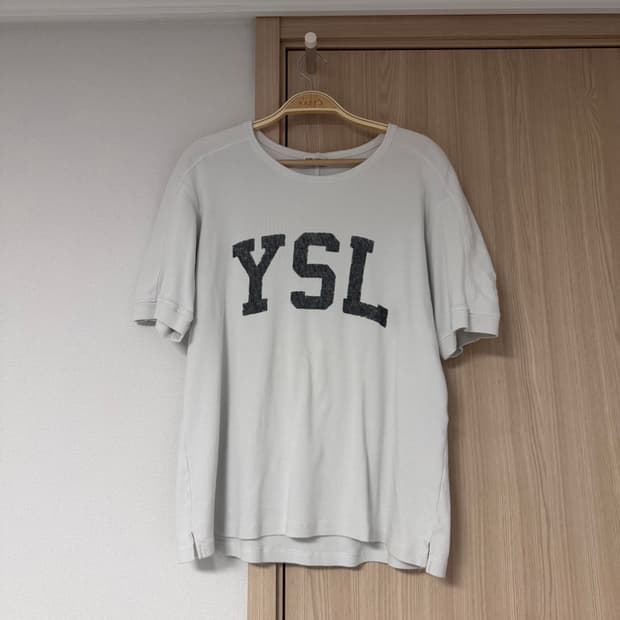 Saint Laurent YSL 로고 티셔츠