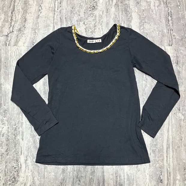 일본빈티지 Cutieblonde 하구미모리걸 달천깔페어리 롱슬리브