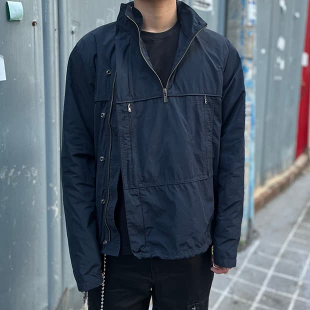 CK 사이드 풀 오버 집업