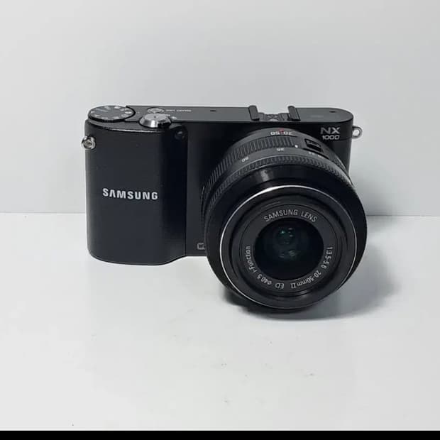 삼성 NX1000 미러리스 카메라/ 20-50mm II 렌즈