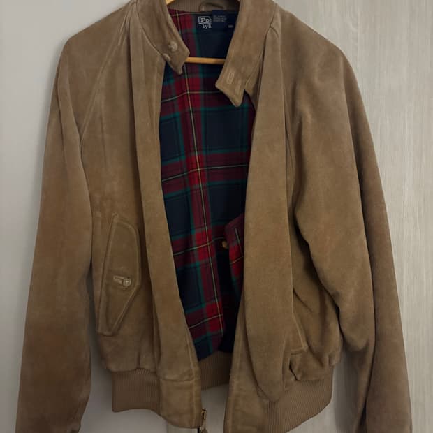 이종원 착용 / 폴로 스웨이드 바라쿠타