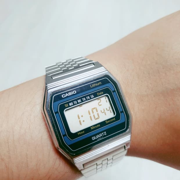 [희귀] 80s 카시오 B817 빈티지 디지털 쿼츠시계