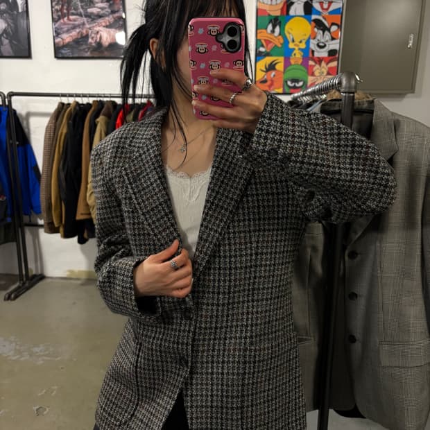 일제 빈티지 블레이저 자켓