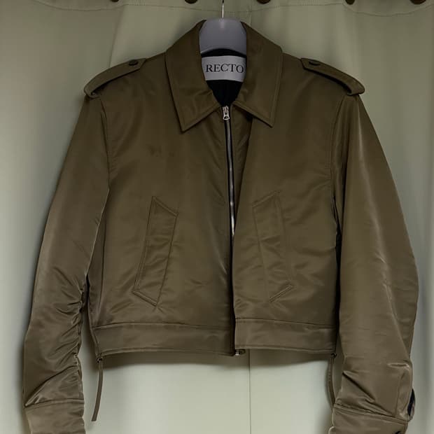 렉토 23fw 툴루즈 나일론 봄버 자켓