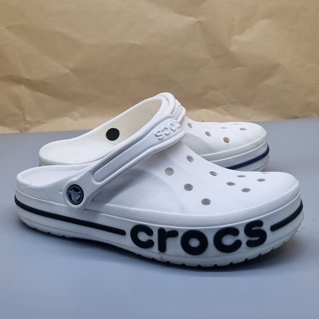 크록스  바야밴드 클로그 왼w7오w8