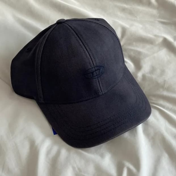 디젤 D로고 C RUN WASH 볼캡