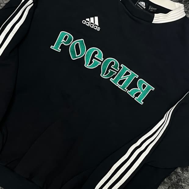 고샤 아디다스 맨투맨 xs