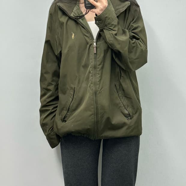 폴로 랄프로렌 카키 페리 자켓