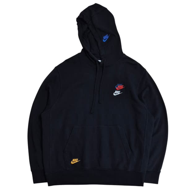 나이키 멀티로고 후드티