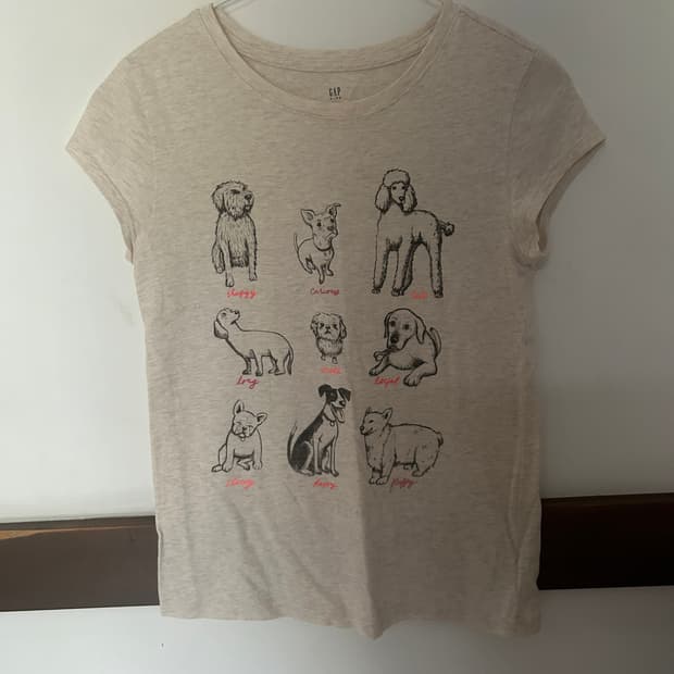 Gap dog tshirt 