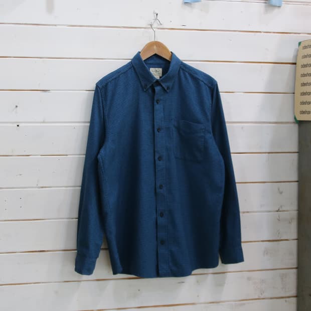 (착용컷) L.L.Bean 하운즈투스 체크 셔츠 (남성용 100)