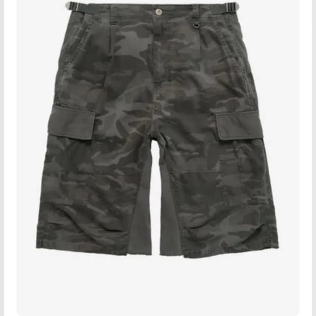 [구매] 2 폴리테루 카고 버뮤다 카모올리브