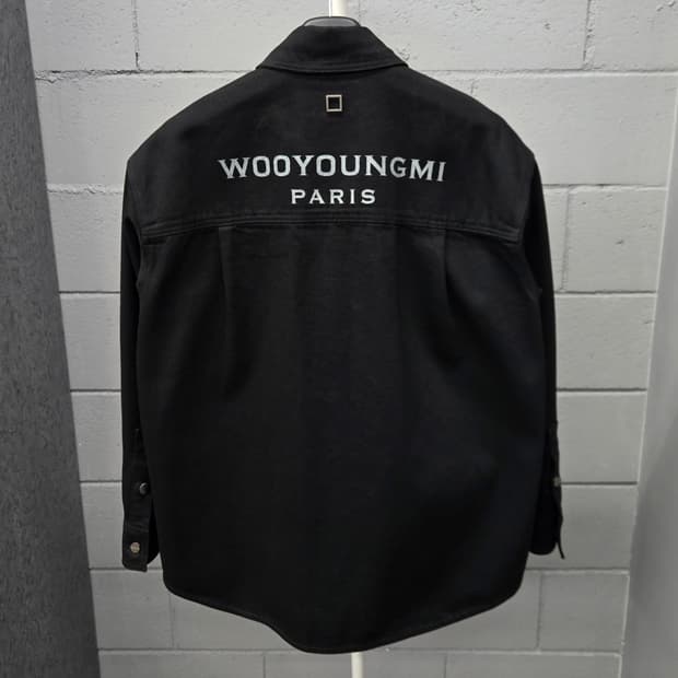 [ 44사이즈 ] 우영미 백로고 데님 자켓