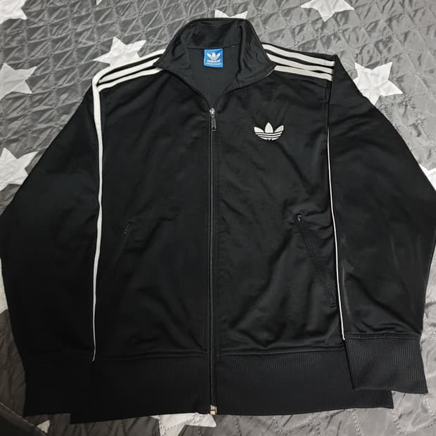 아디다스 파이어버드 로고 져지 자켓 (XL)