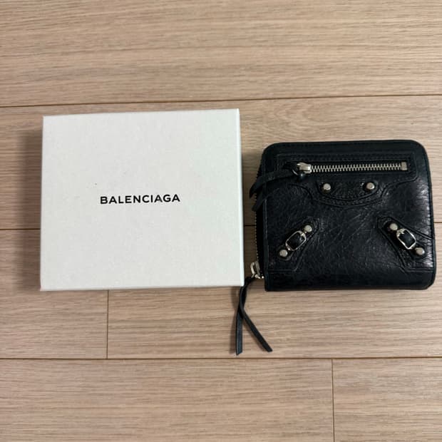 발렌시아가 모터 반지갑