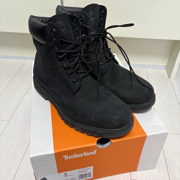 팀버랜드 워터푸르프 6인치 블랙 270