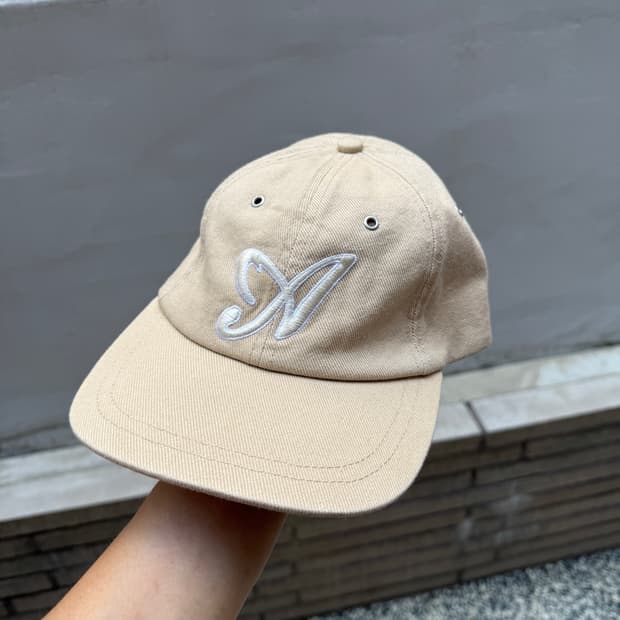 [OS] 에임레온도르 워시드 A 로고 햇 볼캡