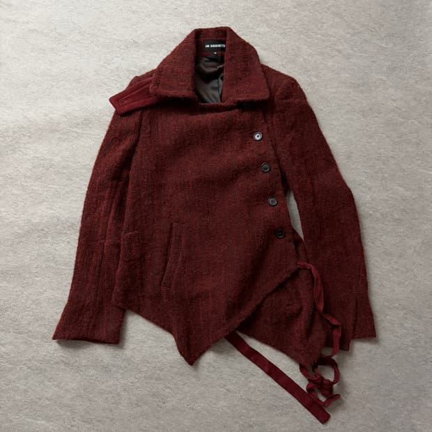 17FW 앤드뮐미스터 비대칭 울 자켓 