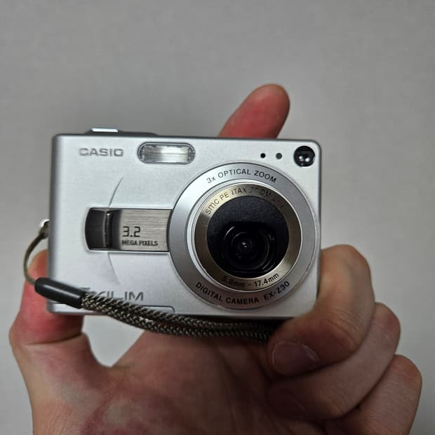 카시오 엑슬림 EX-Z30 빈티지 디카 레트로 디지털카메라