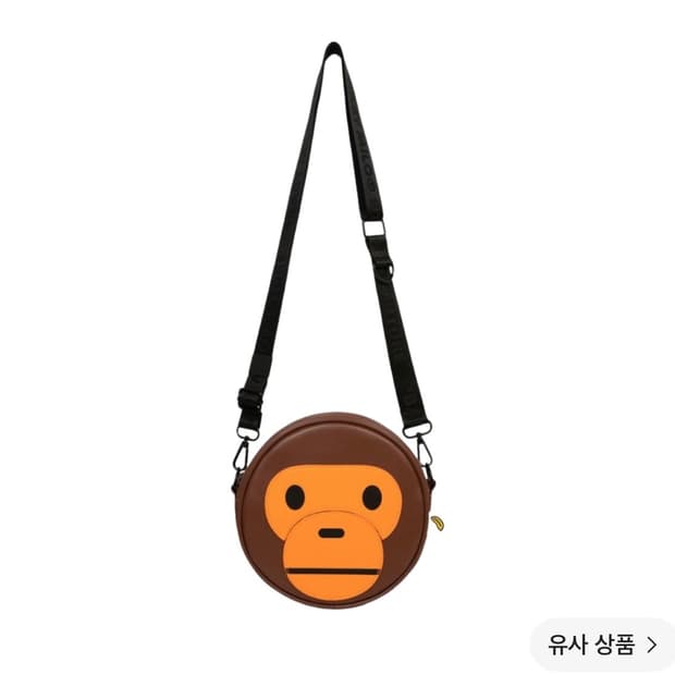 베이프 베이비 마일로 숄더백 브라운