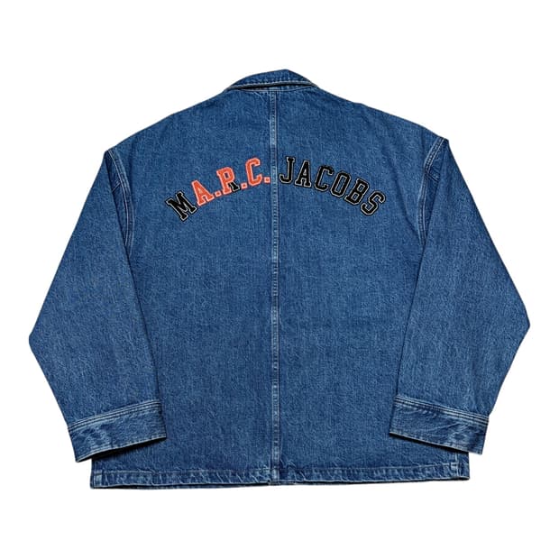 새상품)A.P.C X 마크제이콥스 유니섹스 드롭숄더 청자켓