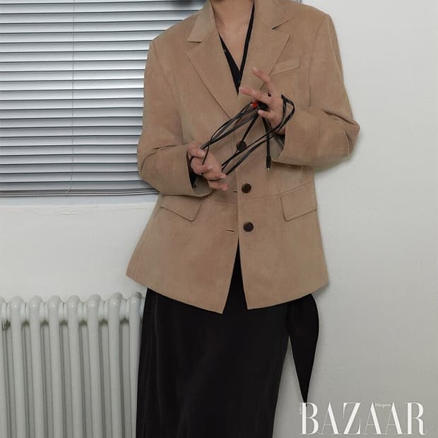 조이그라슨 스웨이드 자켓 01사이즈