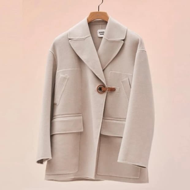 에르메스 캐시미어 코트 