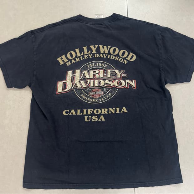 2005 Made in USA  Harley Davidson 티셔츠 XL