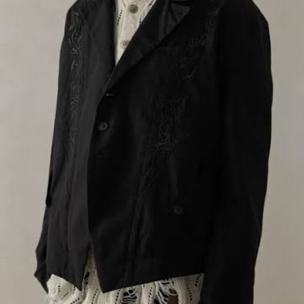 Professor.e embroidered blazer (23ss) 