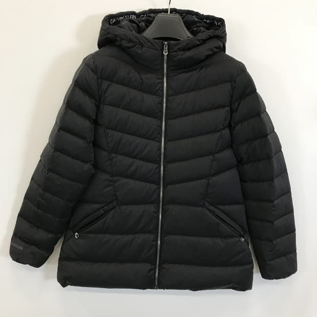 캘빈클라인 CK 경량 덕다운패딩 [여성L]
