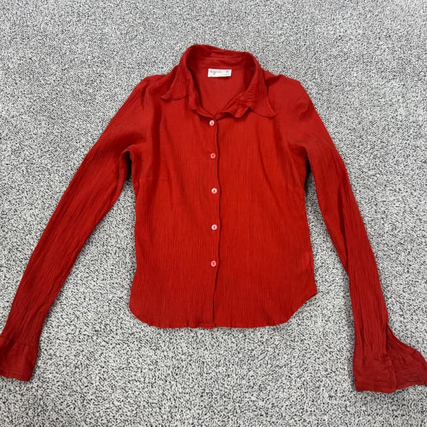 아네스베 agnes b 플리츠셔츠